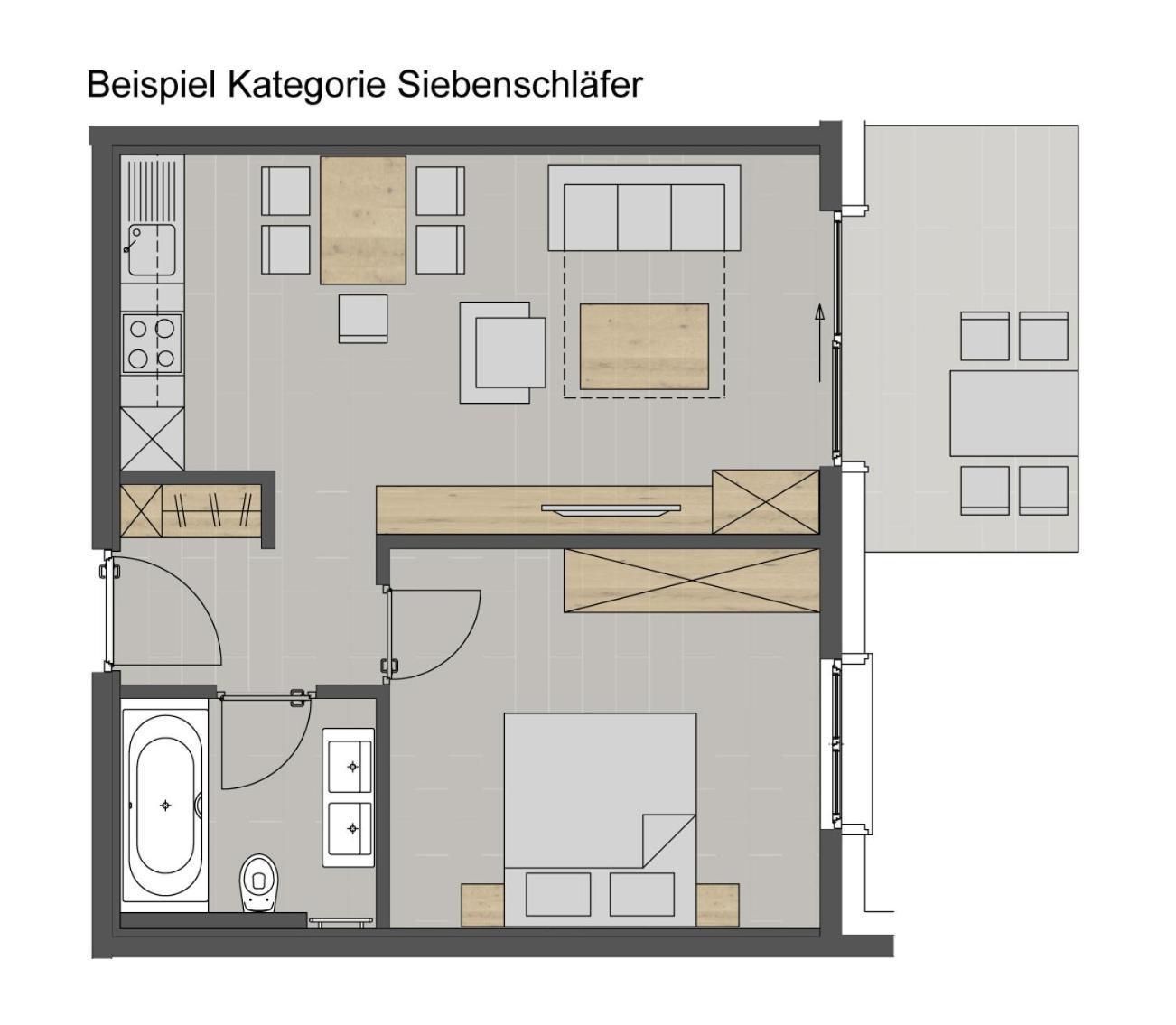 Alpinlodges Kühtai Стая снимка