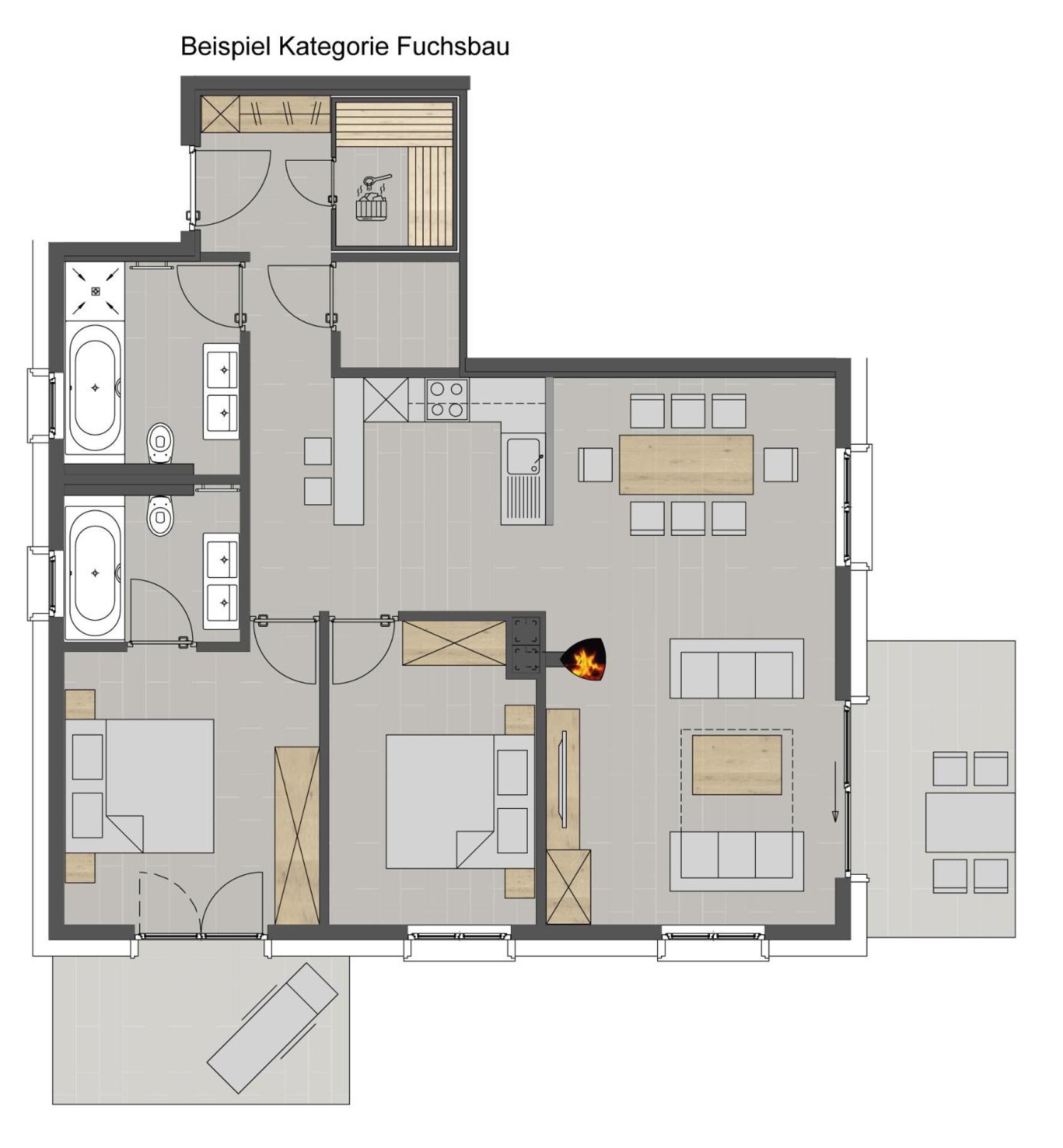 Alpinlodges Kühtai Стая снимка