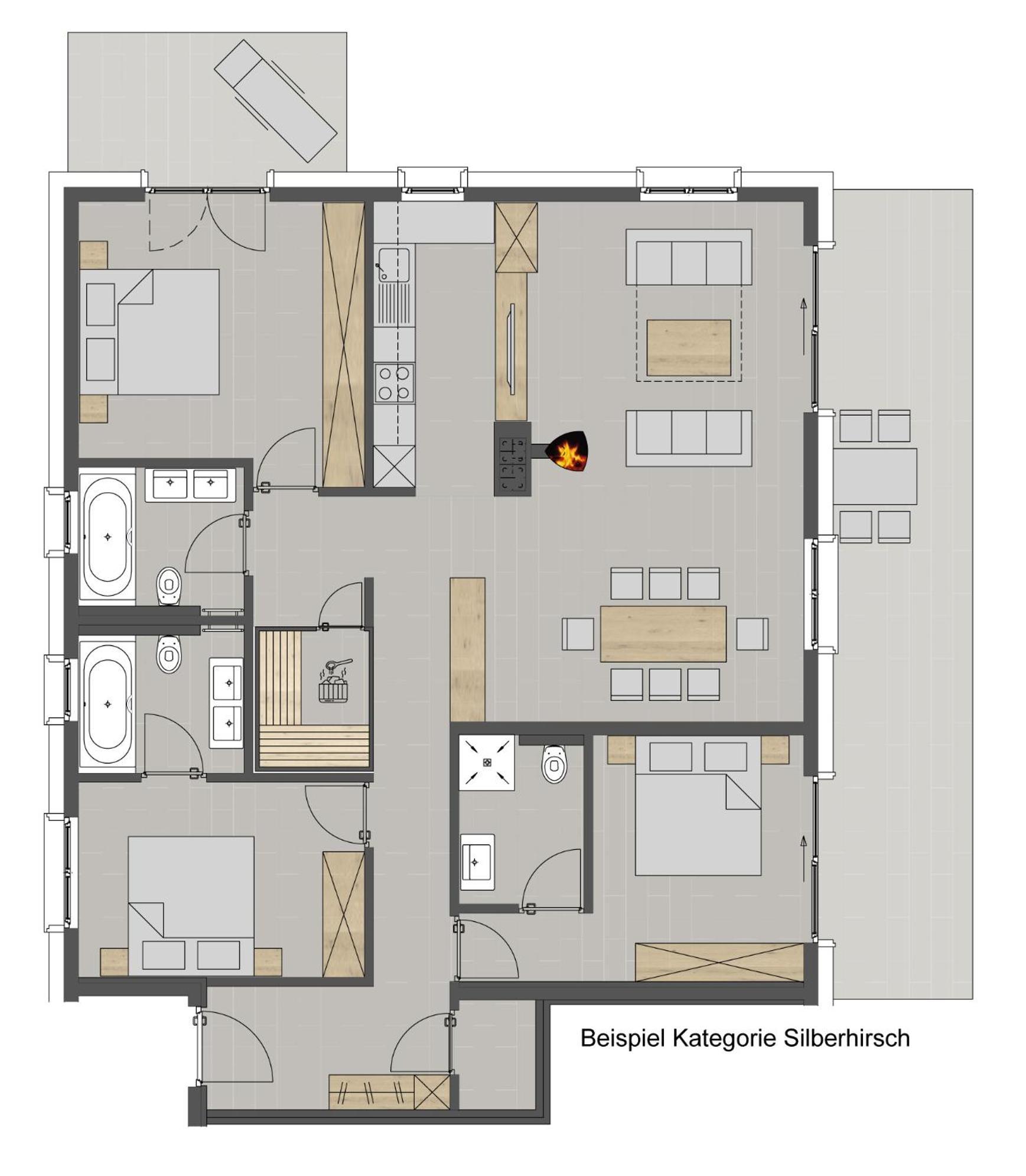 Alpinlodges Kühtai Стая снимка